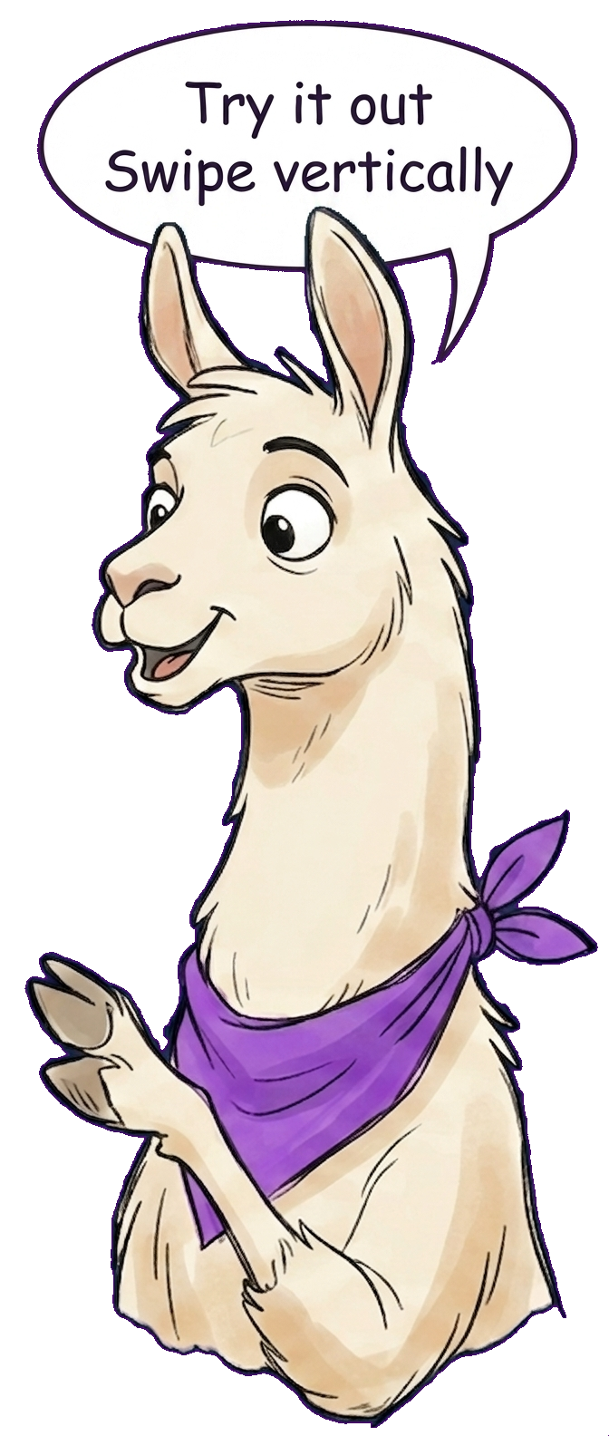 Lingo Llama mascot